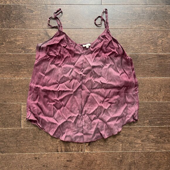 Wilfred Silk Camisole Maroon - Picture 1 of 1